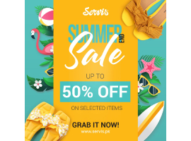 Servis Summer End Sale UP TO 50% OFF